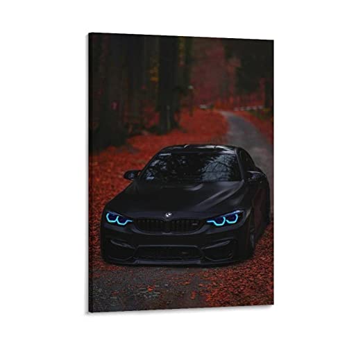 Auto-Poster BMW M4 Poster dekorative Malerei Leinwand Wandkunst Wohnzimmer Poster Schlafzimmer Malerei 30 x 45 cm von IFER