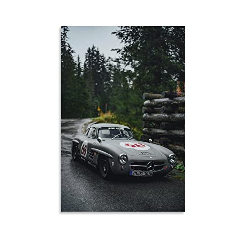 Auto-Poster Mercedes Benz 300sl Leinwand-Kunst-Poster und Wandkunst-Bilddruck, modernes Familien-Schlafzimmer-Dekoration, Poster, 60 x 90 cm Auto-Poster Mercedes Benz 300sl Leinwand-Kunst-Poster und Wandkunst-Bilddruck, modernes Familien-Schlafzimmer-Dekoration, Poster, 60 x 90 cm von IFER