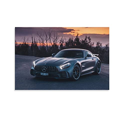 Auto-Poster Mercedes Benz Amg Poster dekorative Malerei Leinwand Wandkunst Wohnzimmer Poster Schlafzimmer Malerei 50 x 75 cm von IFER