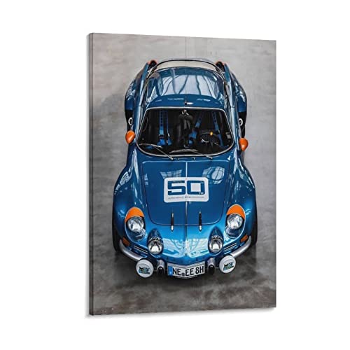 Auto-Poster Renault Alpine A110 Leinwand-Kunst-Poster und Wandkunstdruck, modernes Familien-Schlafzimmer-Dekoration, 30 x 45 cm von IFER