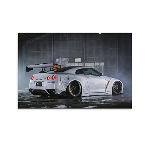 JDM-Auto-Poster Nissan Gt-r R35, Leinwandkunst, Poster und Wandkunst, Bilddruck, modernes Familien-Schlafzimmer, Dekoration, Poster, 50 x 75 cm von IFER