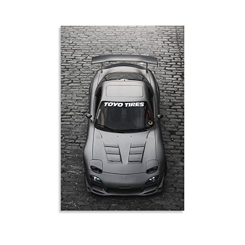 Jdm Auto Poster Mazda Fd Rx-7 Poster Dekorative Malerei Leinwand Wandkunst Wohnzimmer Poster Schlafzimmer Malerei 30 x 45 cm Jdm Auto Poster Mazda Fd Rx-7 Poster Dekorative Malerei Leinwand Wandkunst Wohnzimmer Poster Schlafzimmer Malerei 30 x 45 cm von IFER