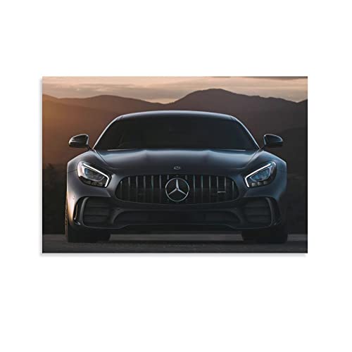 Mercedes Benz Amg Gtr Auto-Poster, Leinwand-Kunst, Poster und Wandkunst, Bilddruck, modernes Familien-Schlafzimmer, Deko-Poster, 60 x 90 cm von IFER