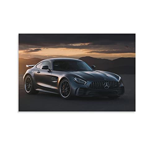 Mercedes Benz Amg Gtr Auto-Poster, dekoratives Gemälde, Leinwand, Wandkunst, Wohnzimmer, Poster, Schlafzimmer, 60 x 90 cm von IFER