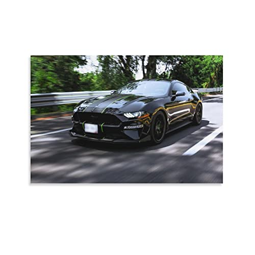 Muskelauto-Poster Ford Mustang GT Poster Dekorative Gemälde Leinwand Wandkunst Wohnzimmer Poster Schlafzimmer Gemälde 30 x 45 cm Muskelauto-Poster Ford Mustang GT Poster Dekorative Gemälde Leinwand Wandkunst Wohnzimmer Poster Schlafzimmer Gemälde 30 x 45 cm von IFER