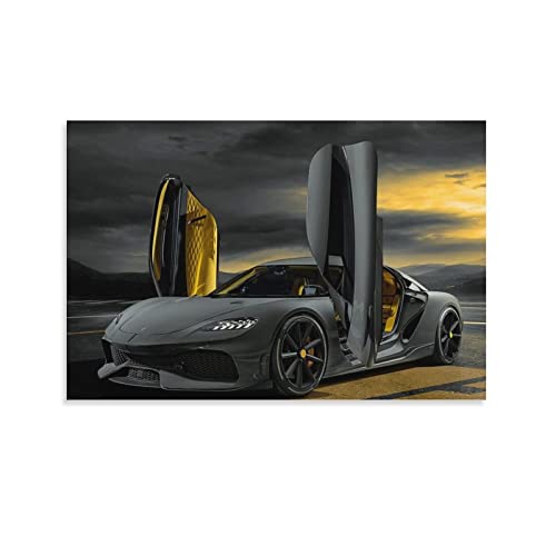 Supercar Poster Koenigsegg Gemera Poster Dekorative Malerei Leinwand Wandkunst Wohnzimmer Poster Schlafzimmer Gemälde 30 x 45 cm Supercar Poster Koenigsegg Gemera Poster Dekorative Malerei Leinwand Wandkunst Wohnzimmer Poster Schlafzimmer Gemälde 30 x 45 cm von IFER