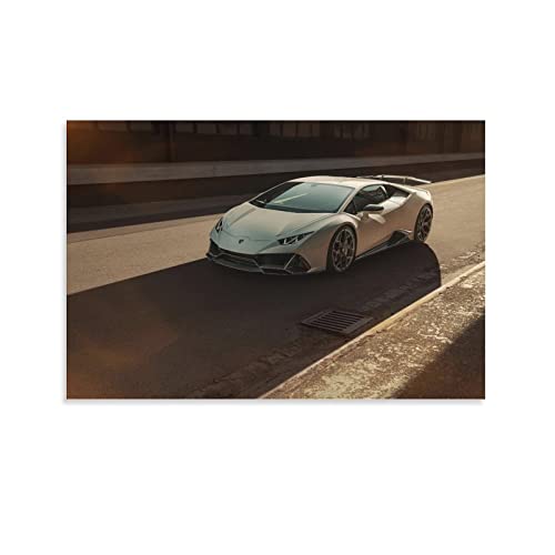 Supercar Poster Lamborghini Huracan Evo Leinwand Kunst Poster und Wandkunst Bild Druck Moderne Familie Schlafzimmer Dekor Poster 30 x 45 cm Supercar Poster Lamborghini Huracan Evo Leinwand Kunst Poster und Wandkunst Bild Druck Moderne Familie Schlafzimmer Dekor Poster 30 x 45 cm von IFER
