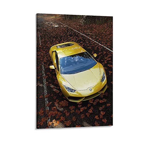 Supercar Poster Lamborghini Huracan Poster Dekorative Malerei Leinwand Wandkunst Wohnzimmer Poster Schlafzimmer Malerei 60 x 90 cm von IFER