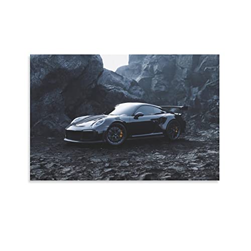 Supercar Poster Porsche 911 Carrera Poster Dekorative Malerei Leinwand Wandkunst Wohnzimmer Poster Schlafzimmer Gemälde 60 x 90 cm von IFER