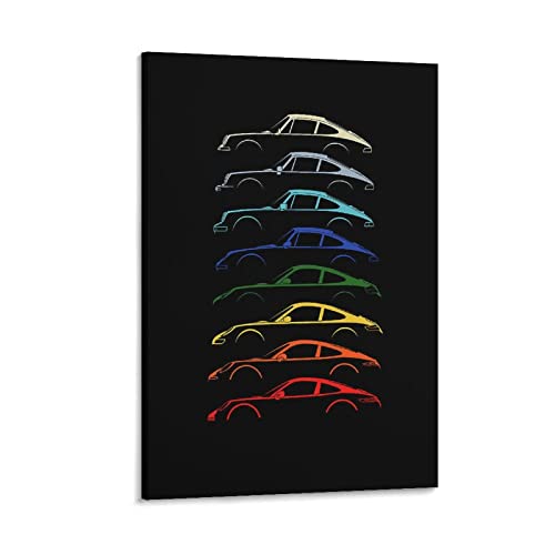 Supercar Poster Porsche Boxster Modell Leinwand Kunst Poster und Wandkunst Bild Druck Moderne Familie Schlafzimmer Dekor Poster 40 x 60 cm von IFER