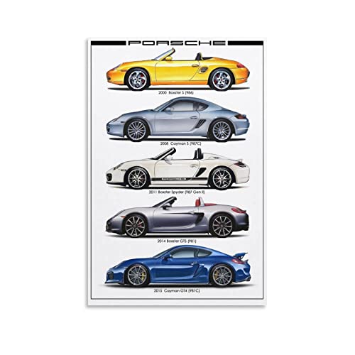 Supercar Poster Porsche Cayman Gt4 Poster Dekorative Malerei Leinwand Wandkunst Wohnzimmer Poster Schlafzimmer Gemälde 40 x 60 cm Supercar Poster Porsche Cayman Gt4 Poster Dekorative Malerei Leinwand Wandkunst Wohnzimmer Poster Schlafzimmer Gemälde 40 x 60 cm von IFER