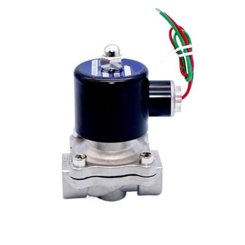 1 Stück Edelstahl normalerweise geschlossen 1/2 Zoll Magnetventil 12 V NPT 16 mm(G_24V AC) von IFFSUEVL