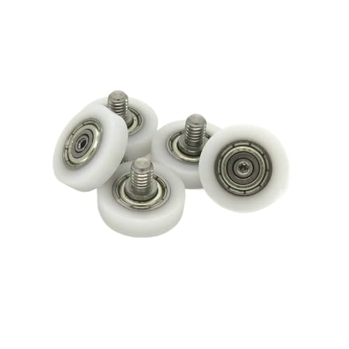 10 Stück POM-beschichtete Bolzenrollen mit 15 mm Durchmesser for Schränke mit M4-Schrauben 15 x 4 x M4 BS62315-4C1L5M4 Nylon-Führungsräder for Kühlschränke 10 Stück POM-beschichtete Bolzenrollen mit 15 mm Durchmesser for Schränke mit M4-Schrauben 15 x 4 x M4 BS62315-4C1L5M4 Nylon-Führungsräder for Kühlschränke von IFFSUEVL
