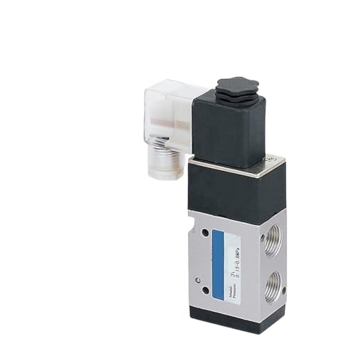 1PCS 3V410 3V420 Serie 1/2 G Magnetventil pneumatisches Steuerventil Einzel- und Doppelspule Pneumatikventil 2-Position 3-Wege-Typ(3V410 15 G1-2 2-3Way,DC24V_1PC) von IFFSUEVL