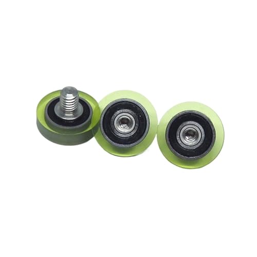 5 Stück PU-beschichtete Rollen mit 20 mm Außendurchmesser, 696RS-Lagern und M6-Schrauben. PU69620-5C1L8M6 Leise Riemenscheiben aus Polyurethan-Weichgummi 5 Stück PU-beschichtete Rollen mit 20 mm Außendurchmesser, 696RS-Lagern und M6-Schrauben. PU69620-5C1L8M6 Leise Riemenscheiben aus Polyurethan-Weichgummi von IFFSUEVL