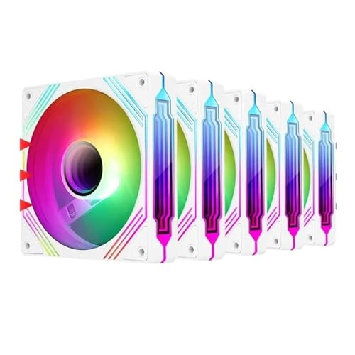 Computergehäuselüfter 14 cm ARGB 4-poliger PWM-Lüfter(WT REGULAR 5PCS) von IFFSUEVL