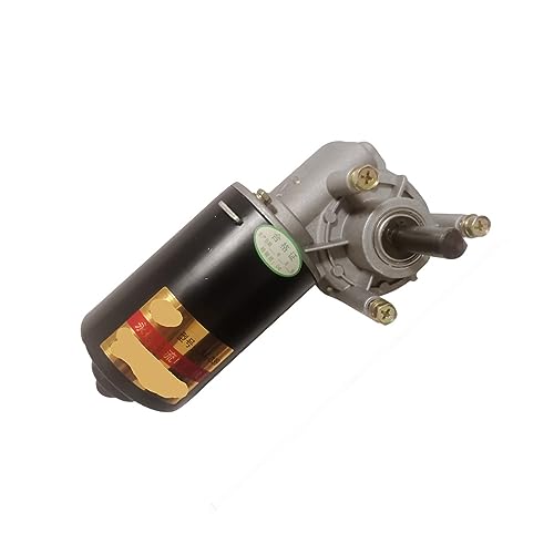 DC12V 24V 100W Schneckengetriebemotor 7N Welle D Typ Garagentor(24V 40RPM,Right Type) von IFFSUEVL