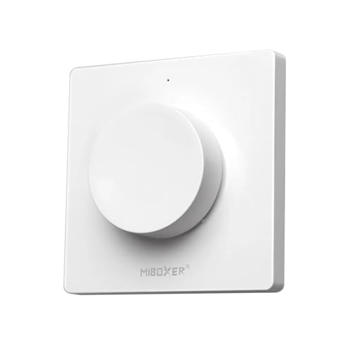 IFFSUEVL 1PCS/1SET Push-Dimmer Push-Dimmer/K1 Drehschalter Panel Fernbedienung geeignet for Monochrome Lampe AC110V-220V(Only K1 White) von IFFSUEVL