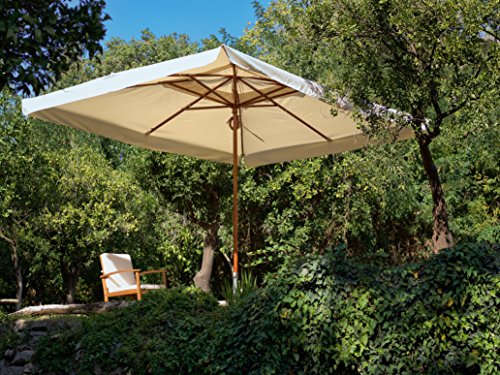IFUORICASA Sonnenschirm 3 x 4 Meter beige von IFUORICASA