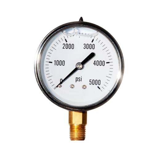 0–5000 PSI flüssigkeitsgefülltes Druckmessgerät, 2,5 Zoll Edelstahlanzeige, 1/4 Zoll LM NPT 0–5000 PSI flüssigkeitsgefülltes Druckmessgerät, 2,5 Zoll Edelstahlanzeige, 1/4 Zoll LM NPT von IFXAVJWSQ