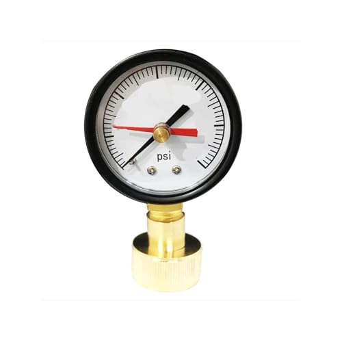 2" Wassertester, 3/4" Drehgelenk NPT, Anschluss oben, 0-100PSI- von IFXAVJWSQ