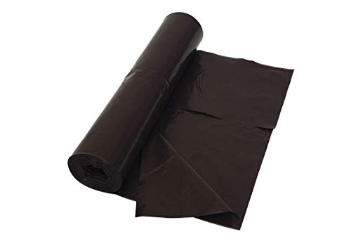 20 Stk. IG-AS Müllsäcke 240 Liter, 1200 x 1350 x 0,060 mm, LDPE Typ 80 Extra-stark, blau oder schwarz (Schwarz) von IG-AS
