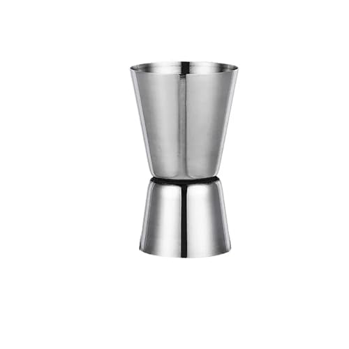 Cocktail-Shaker, Cocktail-Maker-Set, Edelstahl-Cocktail-Shaker 15/30 ml oder 20/40 ml oder 25/50 ml Messbecher Dual Shot Drink Spirit Measure Jigger Cocktail-Set(15ml 30ml) von IGGLL