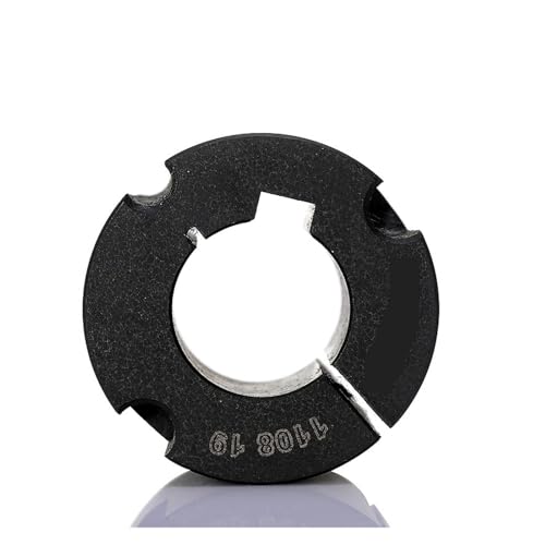Motorriemenscheibe, V-Typ-Steuerscheibe 1108 Kegelbuchse, 14–28 mm Bohrungsdurchmesser, zwei Stellschrauben im Lieferumfang enthalten(14mm) von IGGLL