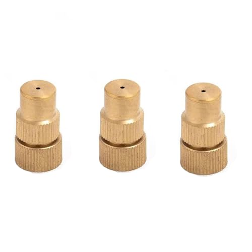 Spitzen for Waschdüsen, verstellbare Messingdüse 1,5 mm M14 x 1,5 mm mit Unterlegscheibe, O-Ring, 2–10 Stück, mehrere Größen(Brass Adjustable Nozzle,10pc) von IGGLL