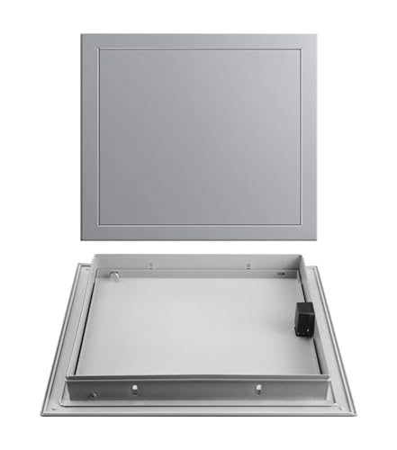Zugangsklappe for Gipskartonplatten, federbelastete, an der Wand montierte Inspektionsluken-Abdeckplatte, anpassbare for oder Decke(12x34inch/30x85cm) von IGGLL