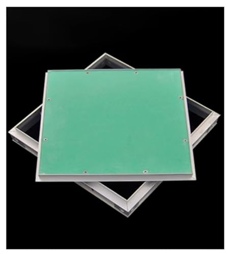 Zugangsklappe for Gipskartonplatten, for, Zugangstür for Dachböden mit Aluminiumrahmen, Abdeckplatte for Wandlochluken for Krankenhäuser, Schulen und Hotels(12.8x12.8in/32.5x32.5cm) von IGGLL