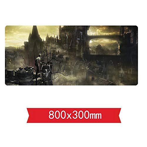 IGIRC Mauspad,Boy's Table mat Speed Gaming Mouse Pad | XXL Mousepad |800 x 300mm Large Size| 3mm-Thick Base | Perfect Precision and Speed, A von IGIRC