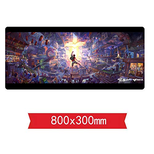 Mauspad,Crossing fire Speed Gaming Mouse Pad | XXL Mousepad |800 x 300mm Large Size| 3mm-Thick Base | Perfect Precision and Speed, D von IGIRC
