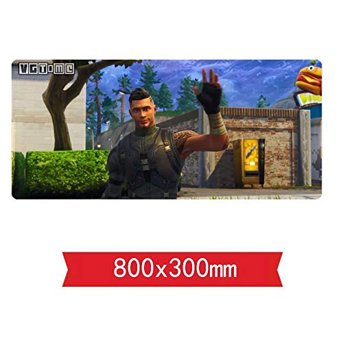 Mauspad,Night Game Speed Gaming Mouse pad,800X300mm Mousepad,Extended XXL Large Mousemat with 3mm-Thick Base,for notebooks, PC, C von IGIRC