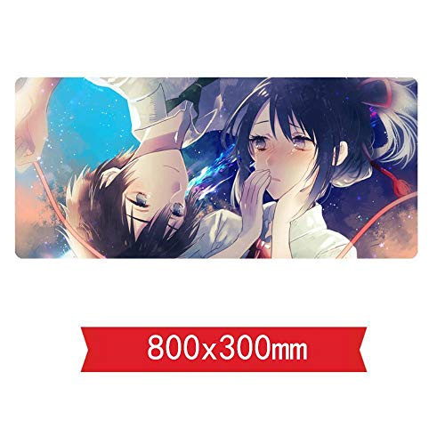 Mauspad,Your Name Speed Gaming Mouse Pad | XXL Mousepad |800 x 300mm Large Size| 3mm-Thick Base | Perfect Precision and Speed, R Mauspad,Your Name Speed Gaming Mouse Pad | XXL Mousepad |800 x 300mm Large Size| 3mm-Thick Base | Perfect Precision and Speed, R von IGIRC
