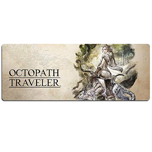 IGIRC Mauspad Acht-Parteien-Reisender Speed ​​Gaming Mousepad |XXL Mousepad | 900 x 400mm Großformat | 3 mm Dicke Basis | Perfekte Präzision und Geschwindigkeit, E von IGIRC