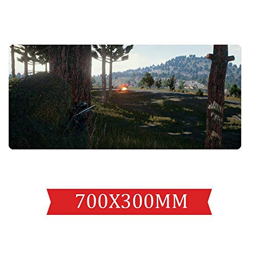 Mauspad Big Escape-Spiel Speed ​​Gaming Mousepad |XXL Mousepad | 700 x 300mm Großformat | 3 mm Dicke Basis | Perfekte Präzision und Geschwindigkeit, A von Hemore