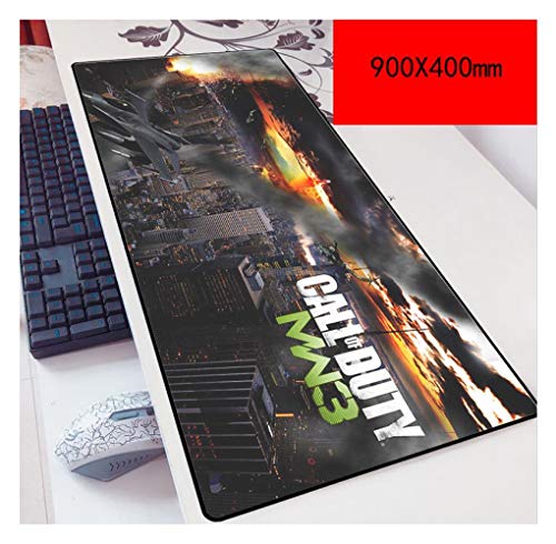 Mauspad Call of Duty Speed Gaming Mouse Pad | XXL Mousepad | 900 x 400mm Größe | 3 mm Dicke Basis |Perfekte Präzision und Geschwindigkeit, G von IGIRC
