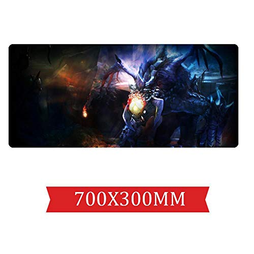 Mauspad Canyon Spiel Speed ​​Gaming Mousepad |XXL Mousepad | 700 x 300mm Großformat | 3 mm Dicke Basis | Perfekte Präzision und Geschwindigkeit, D von Hemore