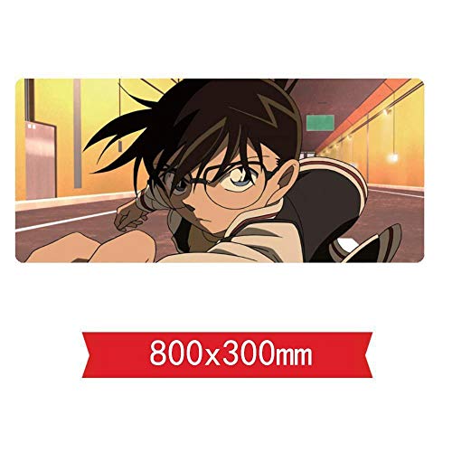 IGIRC Mauspad Detektiv Conan Speed ​​Gaming Mauspad |XXL Mousepad | 800 x 300mm Großformat | 2 mm Dicke Basis | Perfekte Präzision und Geschwindigkeit, T von IGIRC