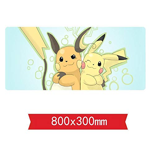 IGIRC Mauspad Elektroschockendstück Geschwindigkeits-Spiel Mauspad |XXL Mousepad | 800 x 300mm Großformat | 2 mm Dicke Basis | Perfekte Präzision und Geschwindigkeit, G von IGIRC