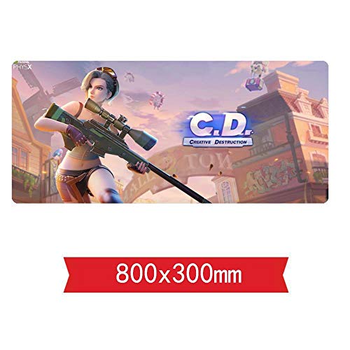IGIRC Mauspad Großes Entweichen Geschwindigkeits-Spiel Mauspad |XXL Mousepad | 800 x 300mm Großformat | 2 mm Dicke Basis | Perfekte Präzision und Geschwindigkeit, C IGIRC Mauspad Großes Entweichen Geschwindigkeits-Spiel Mauspad |XXL Mousepad | 800 x 300mm Großformat | 2 mm Dicke Basis | Perfekte Präzision und Geschwindigkeit, C von IGIRC