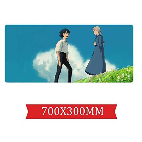 Mauspad Heulens bewegliches Schloss-Geschwindigkeits-Spiel Mauspad |XXL Mousepad | 700 x 300mm Großformat | 2 mm Dicke Basis | Perfekte Präzision und Geschwindigkeit, B Mauspad Heulens bewegliches Schloss-Geschwindigkeits-Spiel Mauspad |XXL Mousepad | 700 x 300mm Großformat | 2 mm Dicke Basis | Perfekte Präzision und Geschwindigkeit, B von Hemore