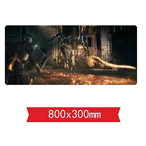 IGIRC Mauspad Jungen Tischset 800X300mm Mauspad, Speed ​​Gaming Mousepad, Erweitertes XXL großes Mousemat mit 2mm starker Basis, für Notebooks, PC, F von IGIRC