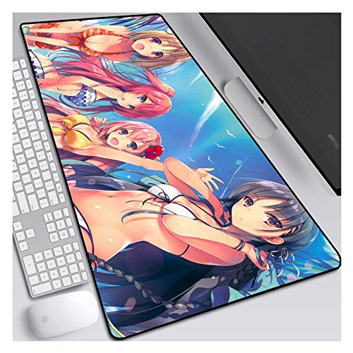 IGIRC Mauspad Kiyotaka Ayanokoji Geschwindigkeits-Spiel Mauspad |XXL Mousepad | 900 x 400mm Großformat | 3 mm Dicke Basis | Perfekte Präzision und Geschwindigkeit, V von IGIRC