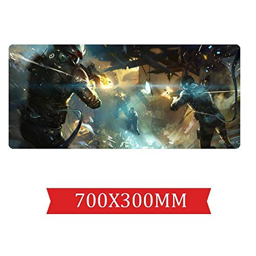 IGIRC Mauspad Kriegsspiel-Geschwindigkeits-Spiel Mousepad |XXL Mousepad | 700 x 300mm Großformat | 2 mm Dicke Basis | Perfekte Präzision und Geschwindigkeit, A von IGIRC