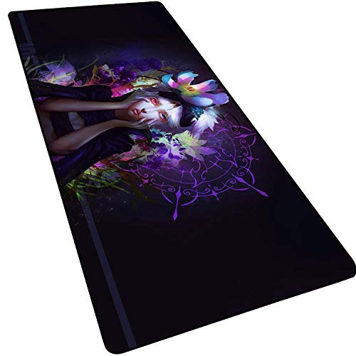 Mauspad Mausmatte Fremis Pedron Geschwindigkeit Gaming Mouse Pad | XXL Mousepad | 800 x 300mm Großformat | 3 mm Dicke Basis | Perfekte Präzision und Geschwindigkeit, A von Hemore