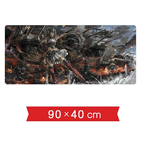 Mauspad Perfektes Mädchenbürogeschenk Geschwindigkeits-Spiel Mauspad |XXL Mousepad | 900 x 400mm Größe | 3 mm Dicke Basis |Perfekte Präzision und Geschwindigkeit, G von IGIRC