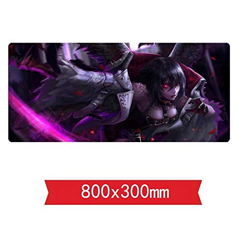 Mauspad Perfektes Tischset Geschenk 800X300mm Mauspad, Speed ​​Gaming Mousepad, Erweitertes XXL großes Mousemat mit 2mm starker Basis, für Notebooks, PC, E von IGIRC