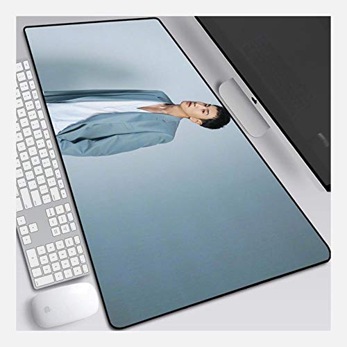 Mauspad Running Man 800X300mm Mouse Pad, Perfekte Präzision und Geschwindigkeit Gaming Mouse Mat mit 3 mm starker Unterlage, für Notebooks, PC, B von Hemore